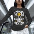 Proud Mom Of Baseball Senior 2026 Graduation Unisex Long Sleeve T-Shirt