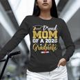 Proud Mom Of A Class Of 2026 Graduate Senior Gold Graduation Unisex Long Sleeve T-Shirt