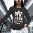 Proud Nini Of A Class Of 2025 Graduate Senior Graduation Unisex Long Sleeve T-Shirt