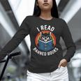 I Read Banned Books For Men Women Cat Banned Books Unisex Long Sleeve T-Shirt
