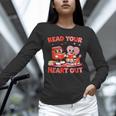 Read Your Heart Out Valentine Reading Book Girl Kid Teacher Unisex Long Sleeve T-Shirt Read Your Heart Out Valentine Reading Book Girl Kid Teacher Unisex Long Sleeve T-Shirt