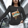 Retro Cassette Tape & Pencil Rewind Nostalgia Party 80s 90s Unisex Long Sleeve T-Shirt
