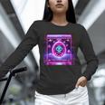 Retro Nostalgia Vaporwave- Error 404 Unisex Long Sleeve T-Shirt
