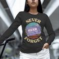 Retro Pager Never Forget Nostalgia Vintage Unisex Long Sleeve T-Shirt