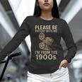 Retro Please Be Patient With Me I'm From The 1900s Projector Unisex Long Sleeve T-Shirt