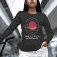 Retro Pluto Never Forget Classic Planet Pluto Nostalgia Unisex Long Sleeve T-Shirt