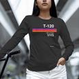 Retro VHS Tape Graphics 80s 90s Nostalgia Costume Unisex Long Sleeve T-Shirt