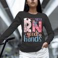 You RN Good Hands Cute Nurse Nursing Student Graduation Unisex Long Sleeve T-Shirt