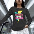 Senior 2022 Graduation Class Of 2022 Retro 90's Graduation Unisex Long Sleeve T-Shirt