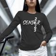 Senior 2023 Fishing Graduation Unisex Long Sleeve T-Shirt