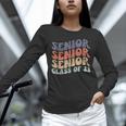 SENIOR 2023 Retro Class Of 2023 Seniors Graduation 23 Hippie Unisex Long Sleeve T-Shirt