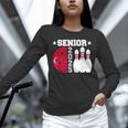Senior 2025 Bowling Player Class Of 2025 Graduation Seniors Unisex Long Sleeve T-Shirt