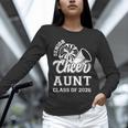 Senior Cheerleader Aunt Cheer Class Of 2026 Graduation Women Unisex Long Sleeve T-Shirt