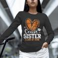Senior Sister Class Of 2026 Basketball Graduation Heart Unisex Long Sleeve T-Shirt