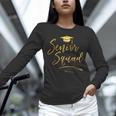 Senior Squad Graduation With Golden Cap Team Unisex Long Sleeve T-Shirt