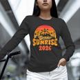 Senior Sunrise Class Of 2026 Graduation Proud Graduate Retro Unisex Long Sleeve T-Shirt