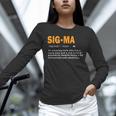Sigma Male Definition Crazy Aura Lone Wolf Introvert Unisex Long Sleeve T-Shirt Sigma Male Definition Crazy Aura Lone Wolf Introvert Unisex Long Sleeve T-Shirt