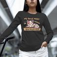 Social Meter Recharge Social Meter For Introverts Unisex Long Sleeve T-Shirt