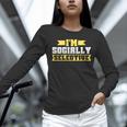 Im Socially Selective Introvert Unisex Long Sleeve T-Shirt