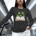 St Patricks Day Book Lover Librarian Reading Saint Pattys Unisex Long Sleeve T-Shirt