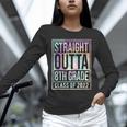 Straight Outta 8th Grade Class Of 2022 School Graduation Unisex Long Sleeve T-Shirt
