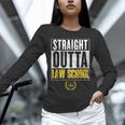 Straight Outta Law School Graduation Tshirt Law School Unisex Long Sleeve T-Shirt