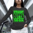 Straight Outta Third Grade Graduation Class Unisex Long Sleeve T-Shirt