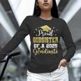 Super Proud Godsister Of 2025 Graduate Graduation Family Unisex Long Sleeve T-Shirt