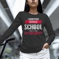 I Survived Catholic School Shirt Catholic Graduation Unisex Long Sleeve T-Shirt