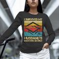 I Survived My Husband's Master's Degree Graduation Unisex Long Sleeve T-Shirt