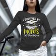 i Survived My Mom's EdD Dissertation Graduation Mom EdD Unisex Long Sleeve T-Shirt
