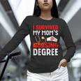 I Survived My Mom's Nursing Degree Graduation Day 2026 Unisex Long Sleeve T-Shirt