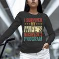 i Survived My Wife Bachelor's Degree Wife Graduation Unisex Long Sleeve T-Shirt