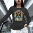 I Survived My Wife's Nursing Degree Nursing Graduation Unisex Long Sleeve T-Shirt