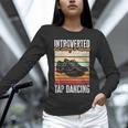 Tap Dancing Introvert Teacher Tap Dancer Tap Dance Unisex Long Sleeve T-Shirt