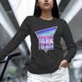 Temporal Trends Vaporwave Style Retro Nostalgia Look Unisex Long Sleeve T-Shirt Temporal Trends Vaporwave Style Retro Nostalgia Look Unisex Long Sleeve T-Shirt