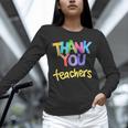 Thank You Teacher Appreciation Graduation Men Women Girls Kids Unisex Long Sleeve T-Shirt