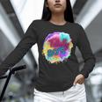 Totally 80's Tie Dye Retro Vibes 1980s Style Nostalgia Unisex Long Sleeve T-Shirt
