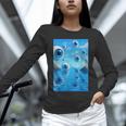 Trippy Weirdcore Frutiger Aero Surreal Eyeballs Y2K Unisex Long Sleeve T-Shirt