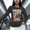 Unearth A Story Rainbow Treasure Book Unisex Long Sleeve T-Shirt Unearth A Story Rainbow Treasure Book Unisex Long Sleeve T-Shirt
