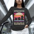 Unique Art For Introverted Cat Fans -Adults Cat Humorous Introvert Small Unisex Long Sleeve T-Shirt Unique Art For Introverted Cat Fans -Adults Cat Humorous Introvert Small Unisex Long Sleeve T-Shirt