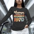 Vintage 1970 Birthday Retro Style 70's Born Nostalgia Outfit Unisex Long Sleeve T-Shirt