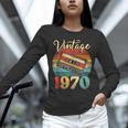 Vintage 1970 Retro Cassette Tape 70s Born Nostalgia Birthday Unisex Long Sleeve T-Shirt
