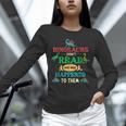 Vintage Librarian Book Reader Library Book Reading Unisex Long Sleeve T-Shirt