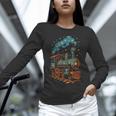 Vintage Locomotive Nostalgia Railroad Stars Unisex Long Sleeve T-Shirt Vintage Locomotive Nostalgia Railroad Stars Unisex Long Sleeve T-Shirt