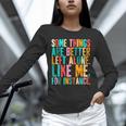 Vintage Some Things Are Better Left Alone Introverts Unisex Long Sleeve T-Shirt Vintage Some Things Are Better Left Alone Introverts Unisex Long Sleeve T-Shirt
