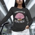 I Wanna Be Where The People Aren't Introverted Introvert Unisex Long Sleeve T-Shirt I Wanna Be Where The People Aren't Introverted Introvert Unisex Long Sleeve T-Shirt