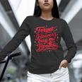 Women's Forget Flowers Buy Me Books Valentine Book Lover Unisex Long Sleeve T-Shirt