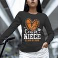 Women's Senior Niece Class Of 2026 Basketball Graduation Heart Unisex Long Sleeve T-Shirt