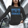 Wrestling Senior Night Wrestling Senior 2025 Graduation 44 Unisex Long Sleeve T-Shirt